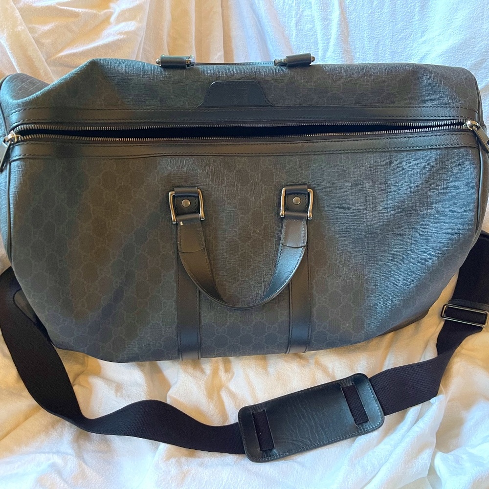 GUCCI Nero Carry On Duffel with Original strap